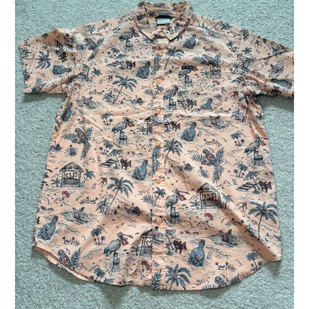 Columbia Sportswear Men's Casual/Hawaiian Shirt -- like new